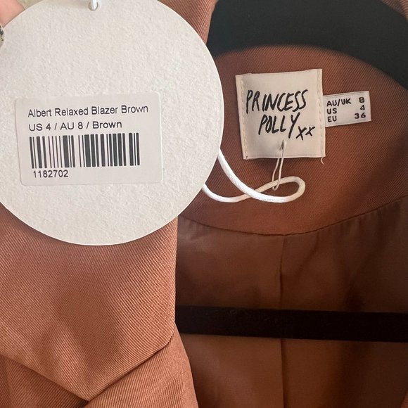 ALBERT RELAXED BLAZER BROWN - Picture 8 of 13